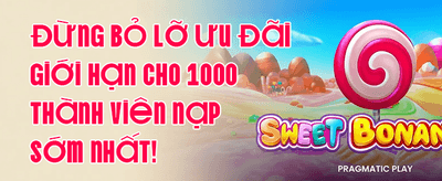 Thưởng Chào Mừng 100%